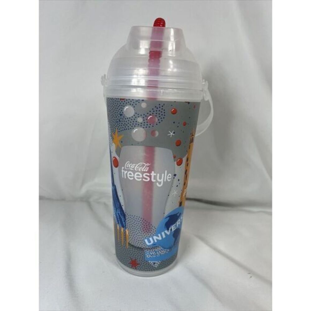 Universal Studios Islands of Adventure Coca Cola Freestyle Refillable Cup Mug